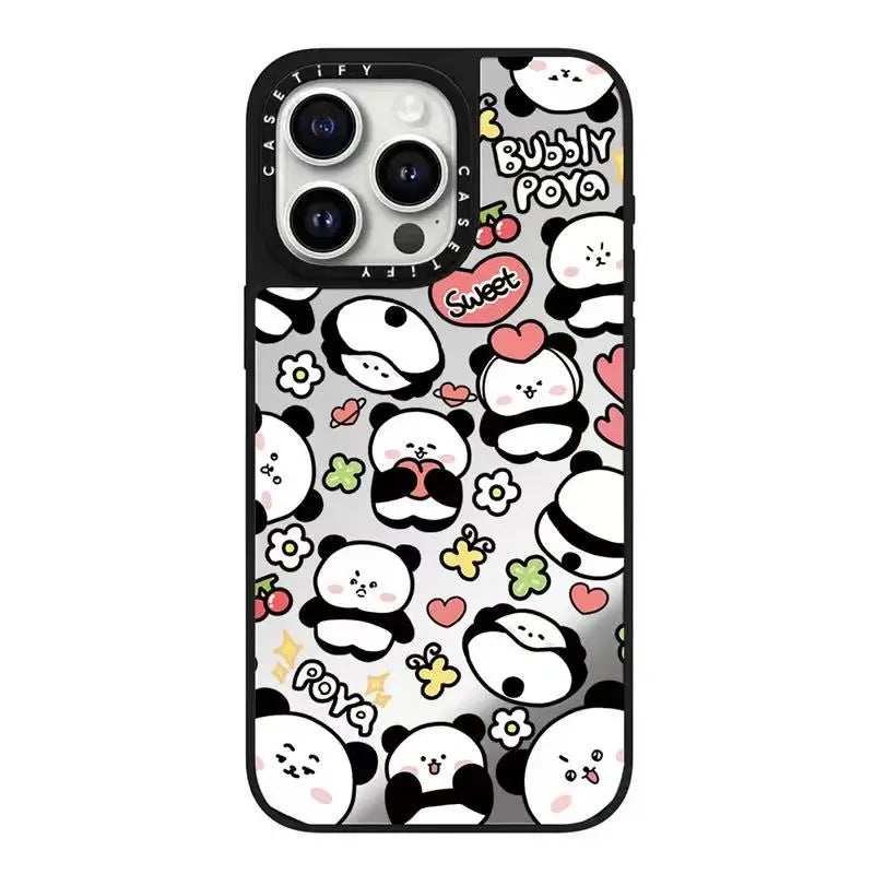 Full Screen Poya Small Panda Apple Phone Case Compatible for iPhone16Promax Cute Animal Design Mobile Phone Cover Full Screen Poya Small Panda Apple Phone Case Compatible for iPhone16Promax Cute Animal Design Mobile Phone Cover